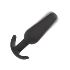 CalExotics Vibrating Slim Butt Plug - Black