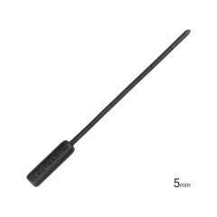 Electrastim Silicone Noir Urethral Sound - 5mm