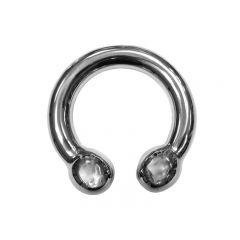 Stainless Steel Horse Shoe Cock Ring