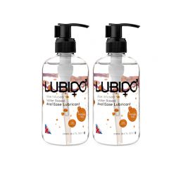 Lubido Anal Ease Water Based Lubricant - 250ml - Twin Pack, lubido, lube