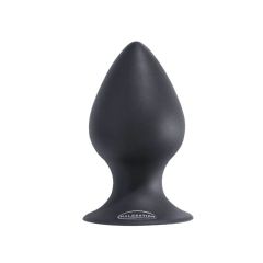 Malesation Silicone Butt Plug Black - Large