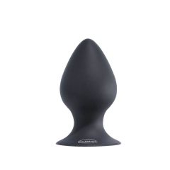 Malesation Silicone Butt Plug Black - Medium