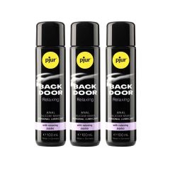 Pjur backdoor 100ml triple pack