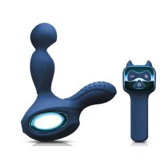 Renegade Orbit Remote Controlled Vibrating Prostate Massager - Blue