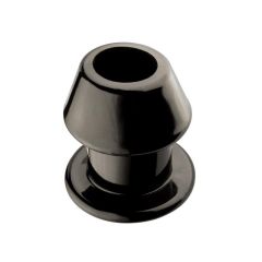 Stretch Plughole Butt Plug- Black - No.2