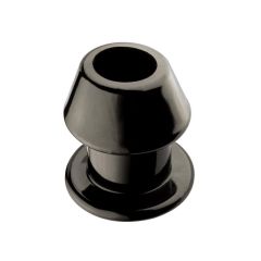 Stretch Plughole Butt Plug- Black - No.3