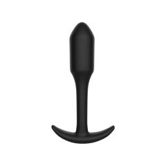 Toy Joy Smooth Silicone Butt Plug Black - Large