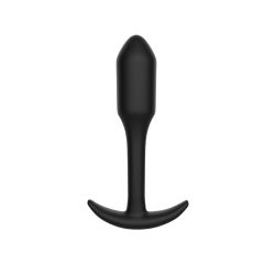 Toy Joy Smooth Silicone Butt Plug Black - Medium
