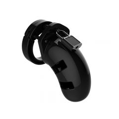 01 Chastity Cock Cage, Black, 3.5inch