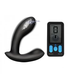 E-STIM Pro Silicone Prostate Vibe with Remote Control