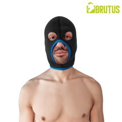 BRUTUS Neoprene Face Fucker Hood - Black/Blue