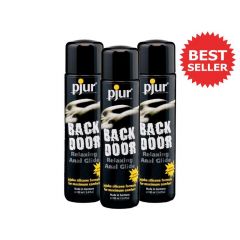 Pjur Backdoor Relaxing Anal Glide Triple Pack - (100ml), lube