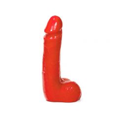 All Red - 7.5 inch Dildo