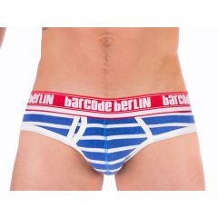 Barcode Brief Gary - Blue Red