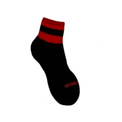 Barcode Socks Petty - Black Red - L/XL