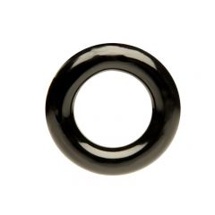 Berlin XXX Black Silicone Cock Ring 