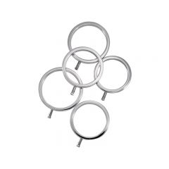 ElectraStim Solid Metal Cock Ring Set - 5 Sizes, cock ring