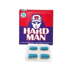 Hard Man Max Strength Sexual Enhancement - 4 capsule (450mg pill pack)