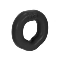 Hunkyjunk Fit Ergo Shaped Cock Ring - Black Tar