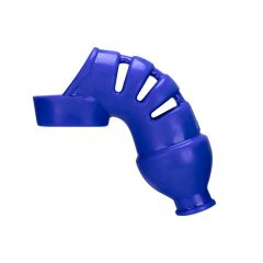 Hunkyjunk Lockdown Chastity Device - Cobalt Blue