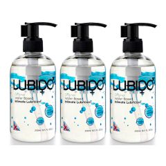 Lubido Water Based Lubricant - 250ml - Triple Pack, lube