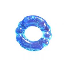 OXBALLS Atomic Jock 6-Pack Super Stretchy Cock Ring - Ice Blue