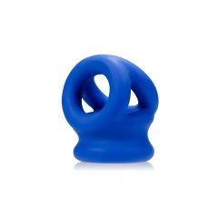 OXBALLS Tri-Squeeze Stretch Sling - Cobalt Blue Ice