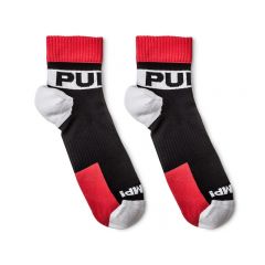 Pump! All-Sport Falcon Socks 2-Pack - Black Red White