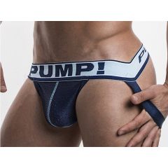 Pump! Blue Steel Jockstrap - Navy Blue