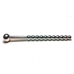 Stainless Steel Beaded Urethral Sound with Stopper