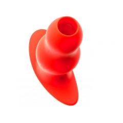 Stretch Hole Butt Plug - Red - Size C, butt plug