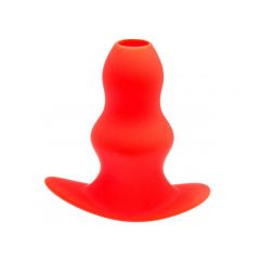Stretch Hole Butt Plug - Red - Size D, Stretch