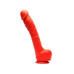 Stretch No.7 Anal Dildo - Red - 13 inch