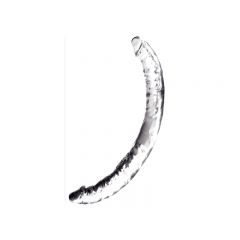 Titus Clearstone Series  - 14 inch Curved Double Dildo