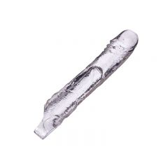 Weapon of Ass Destruction Anal Thruster Cock Sheath - Clear - Side