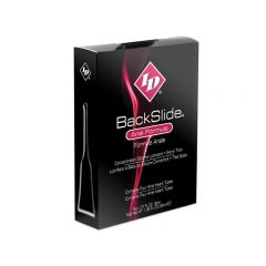 ID Backslide Anal Lube - 4 Anal Insert Tubes