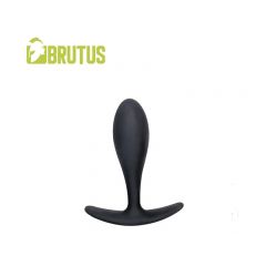 BRUTUS All Day Long Silicone Butt Plug Small - Black