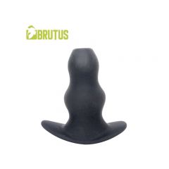 BRUTUS Ergo Bum Silicone Tunnel Butt Plug XXL - Black