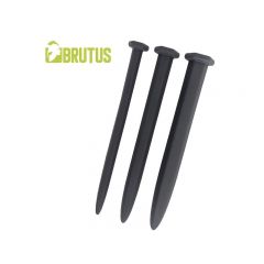 BRUTUS Nailed it 3 Piece Smooth Silicone Sounds Set - Black