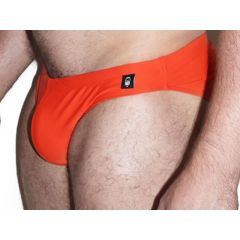 DARKROOM Swim Backless Bikini - Orange-Front