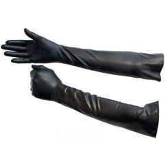 Elbow Length Medium Rubber Gloves