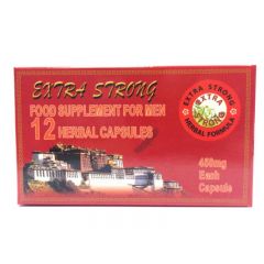 Extra Strong Tonic Male Potency Pills 12 Pack