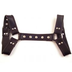 Leather Halter Harness - Black