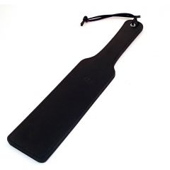 Leather Long Paddle Black 