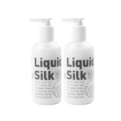 Liquid Silk Water Based Lubricant Twin Pack - (250 ml), lube
