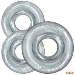 OXBALLS Rimringz 3PK Cockrings - Clear
