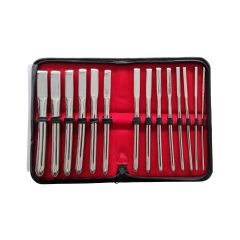 Stainless Steel 14 Piece Hegar Uterine Set