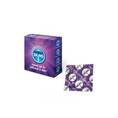 Skins: Extra Large Condoms - 4 Pack, Extra large condoms