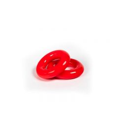 Zizi Top Cock Ring (Pair) - Red