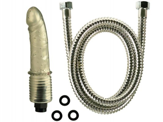 Anal douche shower Anal douche shower happens. Let's